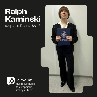 Ralph Kaminski - I am honored to be an ambassador for the 2029 European Capital of Culture candidacy