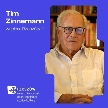 W samo południe chcemy pochwalić się, że w naszych staraniach o tytuł #RzeszowEuropejskaStolicaKultury wspiera nas Tim Zinnemann hollywoodzki reżyser. Syn sławnego Freda Zinnemanna